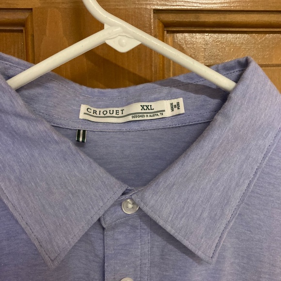 Men’s Criquet Slim Fit Top-Shelf Range Polo, XXL - Picture 2 of 7